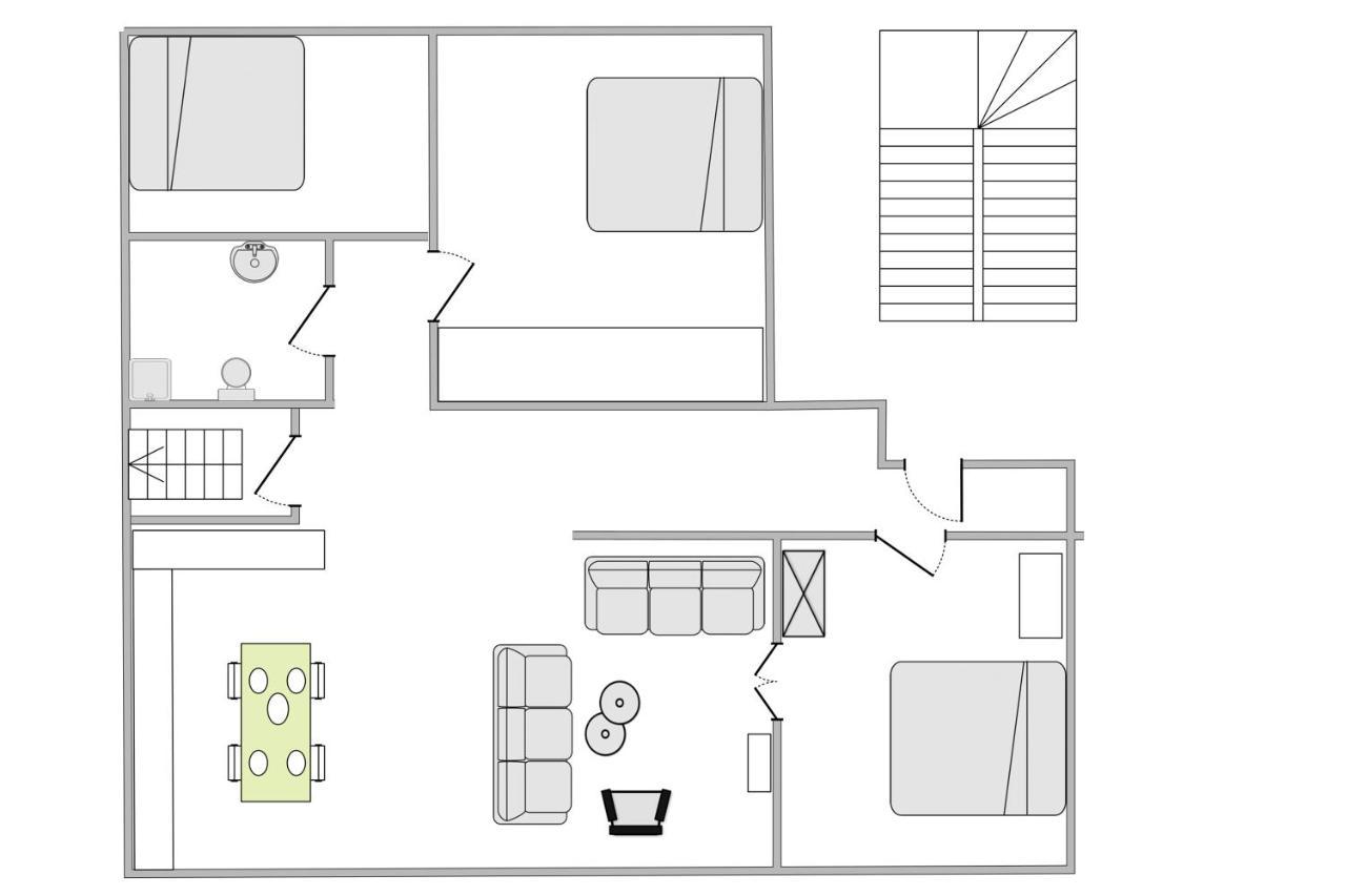 Appartement Sanders Arrow - Chic Three-bedroom In The Middle Of *
